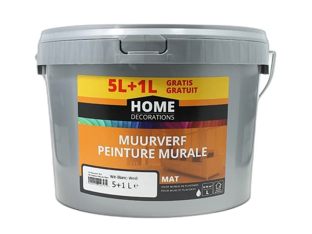 MUURVERF MAT WIT PROMO 5+1L