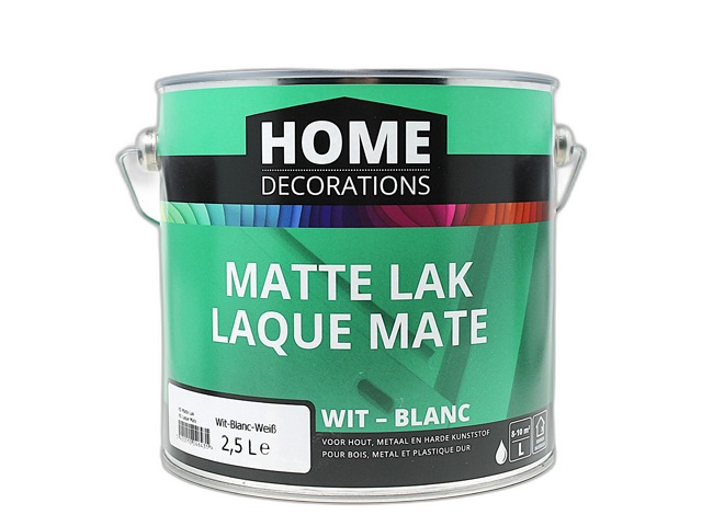 LAQUE MAT BLANC 2,5L