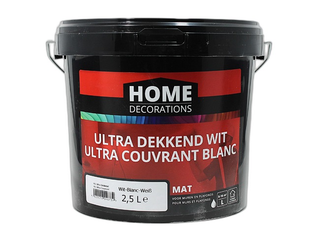 PEINTURE ULTRA COUVRANT MAT BLC 2,5L